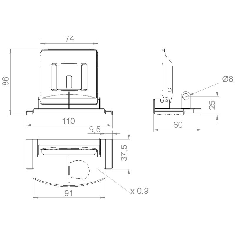 Closure for box